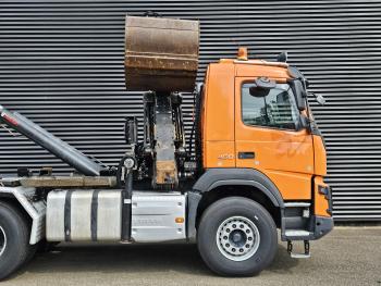 FMX 460 8x4-4 / HIAB Z CRANE + HOOKLIFT